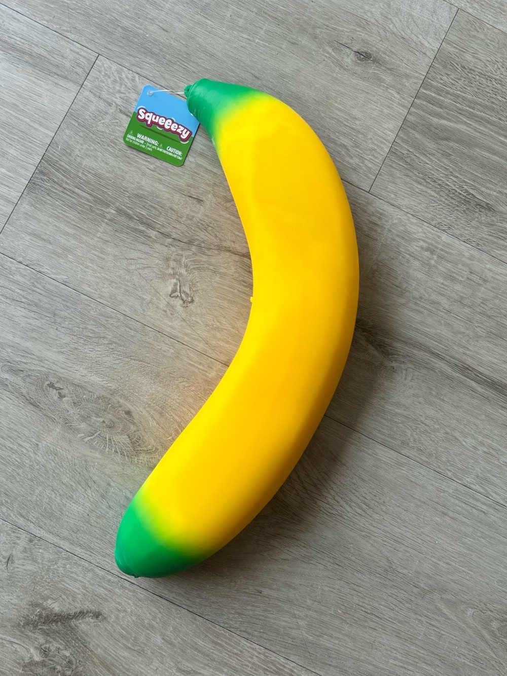 Sunny Days Squeezy Banana Squishy